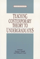 Teaching Contemporary Theory to Undergraduates Cover