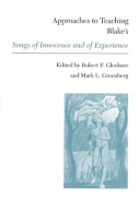 Approaches to Teaching Blake's Songs of Innocence and of Experience Cover