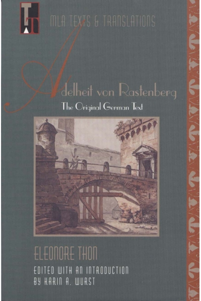 Adelheit von Rastenberg: The Original German Text Cover